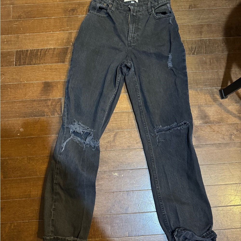 Abercrombie curve love 90s straight jeans